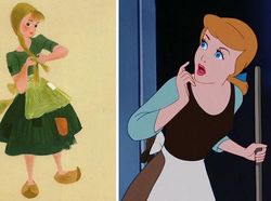 Begini Rupanya Konsep Gambar Awal Beragam Kartun Disney