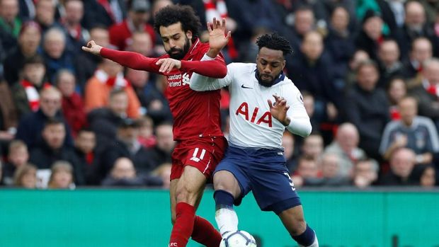 Liverpool Unggul atas Tottenham 1-0 di Babak Pertama