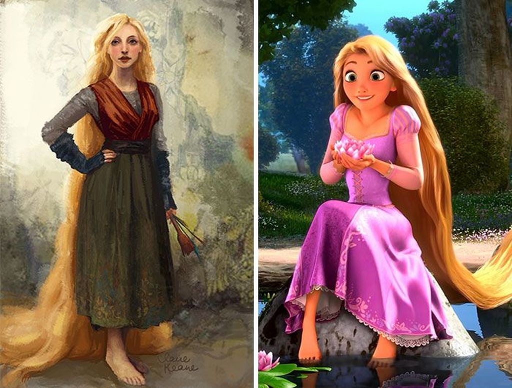 Rapunzel Disney герои