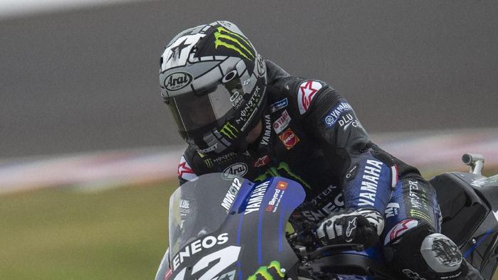 Maverick Vinales membawa sinyal-sinyal positif ke MotoGP Spanyol. (Foto: Mirco Lazzari gp/Getty Images)