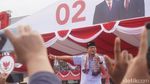 Kemeriahan Kampanye Akbar Prabowo-Sandi di Sidoarjo