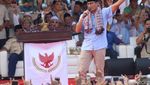 Kemeriahan Kampanye Akbar Prabowo-Sandi di Sidoarjo