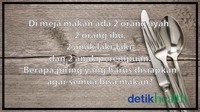 Dengan asumsi tidak ada yang sharing dan tidak ada yang sedang berpuasa. (Foto: Uyung/detikHealth) 