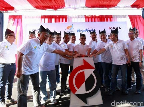 Groundbreaking Pembangunan industri KA di Banyuwangi/ 
