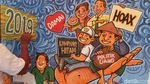 Sosialisasikan Pemilu, KPU Gelar Kompetisi Mural