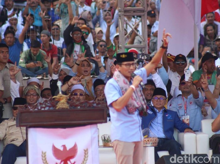 Sandiaga Ajak Pendukung Lakukan 2 TPS Saat 17 April, Apa Saja?