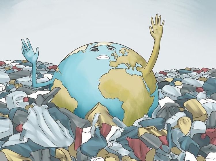 Ilustrasi Menohok Tampilkan Kelamnya Dunia Jaman Now