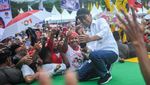 Potret Kebersamaan Jokowi-JK Saat Kampanye di Makassar