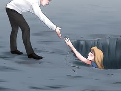 Ilustrasi Menohok Tampilkan Kelamnya Dunia Jaman Now