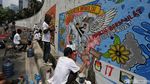 Sosialisasikan Pemilu, KPU Gelar Kompetisi Mural