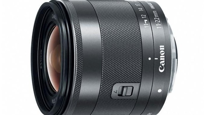 Lensa Canon EF-M 11-22mm. (Foto: istimewa) Lensa Canon EF-M 11-22mm. (Foto: istimewa)