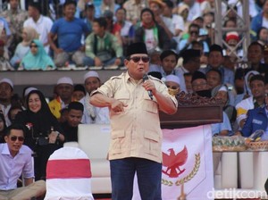 Rekapitulasi KPU, Prabowo Ungguli Jokowi di Kabupaten Bandung