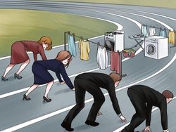 Ilustrasi Menohok Tampilkan Kelamnya Dunia Jaman Now