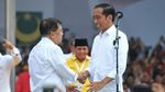 Potret Kebersamaan Jokowi-JK Saat Kampanye di Makassar
