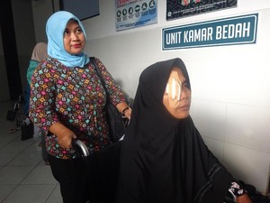 4 Tahun Hidup dengan Sebelah Mata, Sarmini Kini Bisa Melihat Lagi