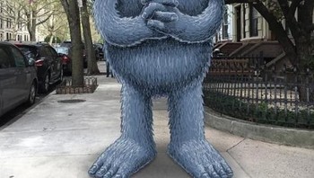 Kehidupan kereta bawah tanah kota New York, Amerika Serikat menjadi inspirasi utamanya. (Foto: Instagram/subwaydoodle)