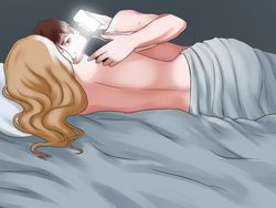 Ilustrasi Menohok Tampilkan Kelamnya Dunia Jaman Now