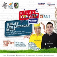 Di Kelas Kreatif BUMN,BNI Ajarkan Milenial Banyuwangi Andal Berbisnis