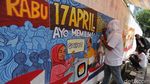 Sosialisasikan Pemilu, KPU Gelar Kompetisi Mural