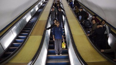 Potret MRT di Korea Utara, Sudah Ada Sejak 1970-an