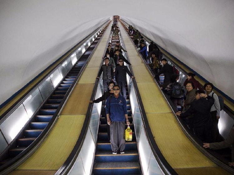 Potret MRT di Korea Utara, Sudah Ada Sejak 1970-an