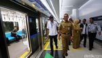 Momen Anies Baswedan Ngantor Naik MRT