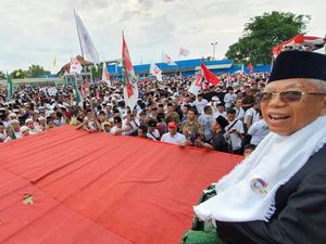 Amien Rais Pilih People Power, Maruf Amin: Tak Perlu Mengancam