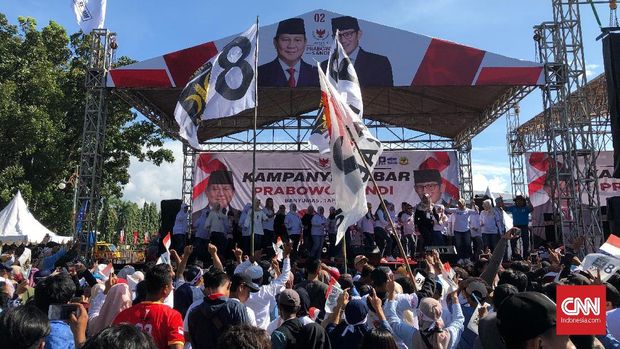 Teriakan 'Prabowo Presiden' Bergemuruh di 'Kandang Banteng'