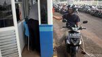 Parkir MRT Lebak Bulus Mulai Ramai Diisi Kendaraan