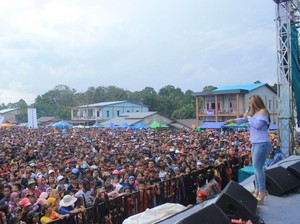 Festival Crossborder Aruk Gaet 2.361 Wisatawan Malaysia