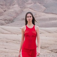 Karya busana Didit juga pernah dipakai artis dunia. Penyanyi Carly Rae Jepsen di ajang MTV Video Music Awards Jepang 2013 mengenakan gaun rancangan Didit yang diambil dari koleksi Fall 2012 Couture. Foto: Dok. Didit Hediprasetyo