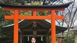 Foto: Maudy Ayunda dan Tempat-tempat Indah di Dunia