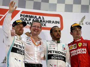 Klasemen F1: Bottas Masih Teratas, Hamilton Membayangi