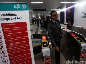 Layanan Tiket Bermasalah, MRT Jakarta Gratis (Lagi)