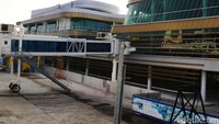 Terminal Eksekutif Bakauheni, Lampung diberi nama Anjungan Agung yang merupakan rumah adat Lampung yang berarti rumah besar atau agung.