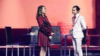 Keduanya didapuk sebagai rekan duet pada malam itu. Pool/Noel/detikFoto.