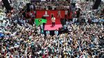 Penampakan Massa Kampanye Prabowo di Purwokerto