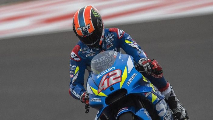 Rider Suzuki Alex Rins. (Foto: Mirco Lazzari gp/Getty Images)