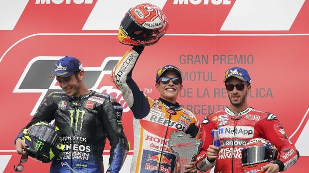 Marquez lebih takut dengan Dovizioso daripada Rossi.