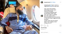 Sebelum kematiannya, Nipsey Hassle pernah menuliskan caption soal mati dan raihannya hingga saat ini. Dok. Instagram/nipseyhussle