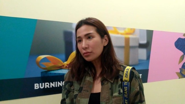 Tiara Eve di IFF 2019. Foto: Achmad Dwi Afriyadi/detikFinance Tiara Eve di IFF 2019. Foto: Achmad Dwi Afriyadi/detikFinance