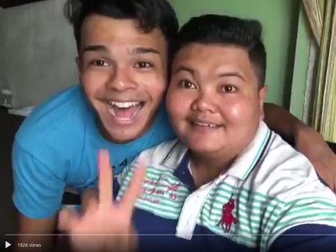 Penampila Effa sebelum di-makeover