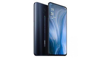 Selain warna hitam, Oppo Reno hadir dalam tiga warna lain. Foto: GSM Arena