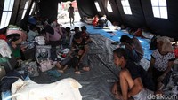 Kebakaran yang terjadi pada Sabtu (30/3/2019) lalu itu menghanguskan 200 lapak yang berada di kolong tol Pluit, Jakarta.