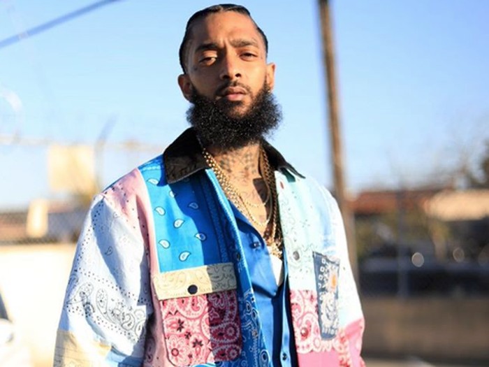 Nipsey Hussle, rapper yang tewas di tembak.