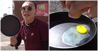 Karena Cuaca Terik, YouTuber Malaysia Ini Masak Steak Dalam Mobil
