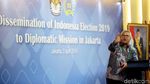 KPU Paparkan Pemilu 2019 Dihadapan 170 Dubes