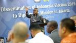 KPU Paparkan Pemilu 2019 Dihadapan 170 Dubes