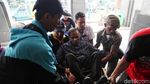 Kaum Difabel Jajal Fasilitas Stasiun Tanjung Priok