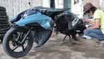 Motor Batman ala Warga Jombang